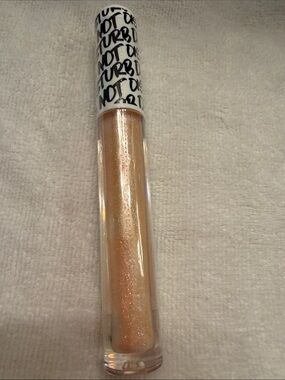 BH Cosmetics Do Not Disturb Peach-Gold Shimmer Lip Gloss Tube